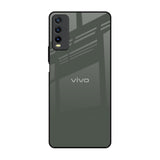 Charcoal Vivo Y20 Glass Back Cover Online