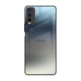 Tricolor Ombre Vivo Y20 Glass Back Cover Online