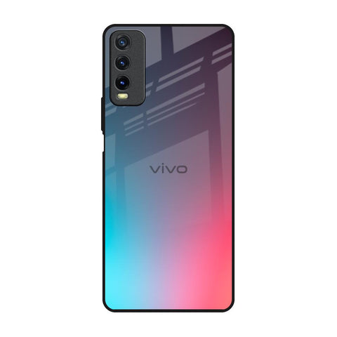 Rainbow Laser Vivo Y20 Glass Back Cover Online