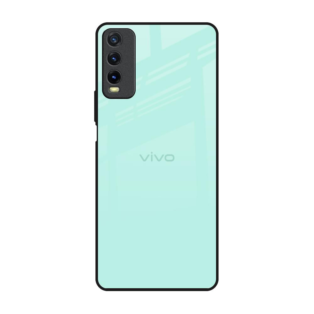 Teal Vivo Y20 Glass Back Cover Online
