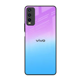 Unicorn Pattern Vivo Y20 Glass Back Cover Online