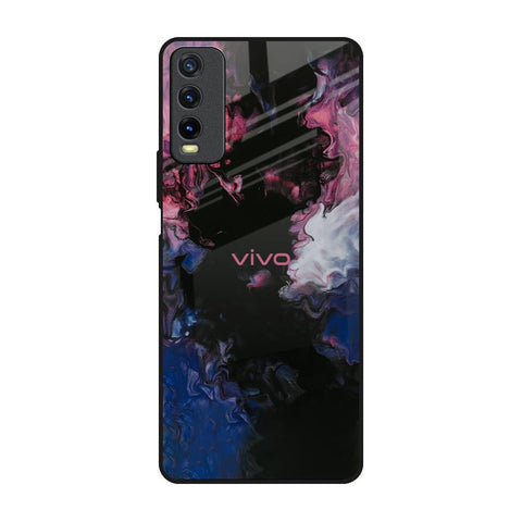 Smudge Brush Vivo Y20 Glass Back Cover Online