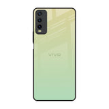 Mint Green Gradient Vivo Y20 Glass Back Cover Online