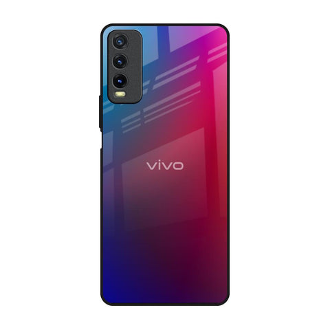 Magical Color Shade Vivo Y20 Glass Back Cover Online