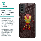 Angry Baby Super Hero Glass Case for Vivo Y20