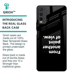 Motivation Glass Case for Vivo Y20