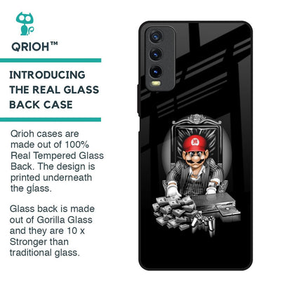 Dark Secret Glass Case for Vivo Y20