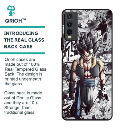 Dragon Anime Art Glass Case for Vivo Y20