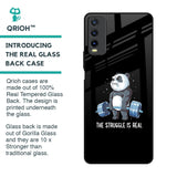 Real Struggle Glass Case for Vivo Y20