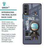 Space Travel Glass Case for Vivo Y20