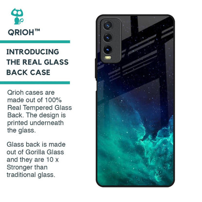 Winter Sky Zone Glass Case For Vivo Y20