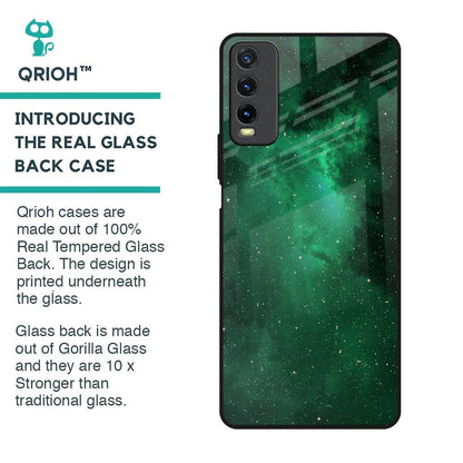 Emerald Firefly Glass Case For Vivo Y20