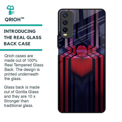 Super Art Logo Glass Case For Vivo Y20