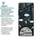 Astronaut Dream Glass Case For Vivo Y20