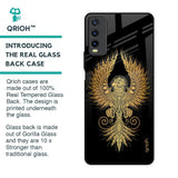 Mythical Phoenix Art Glass Case for Vivo Y20