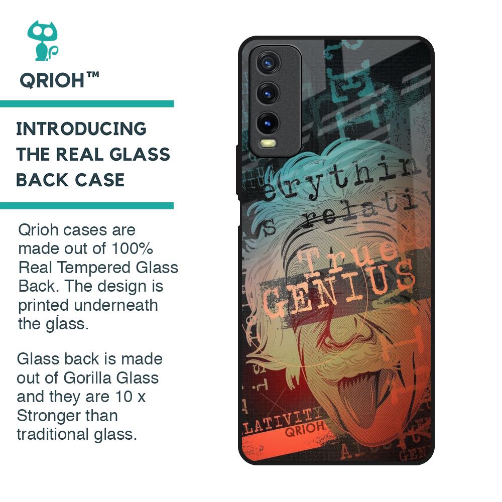 True Genius Glass Case for Vivo Y20