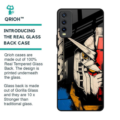 Transformer Art Glass Case for Vivo Y20