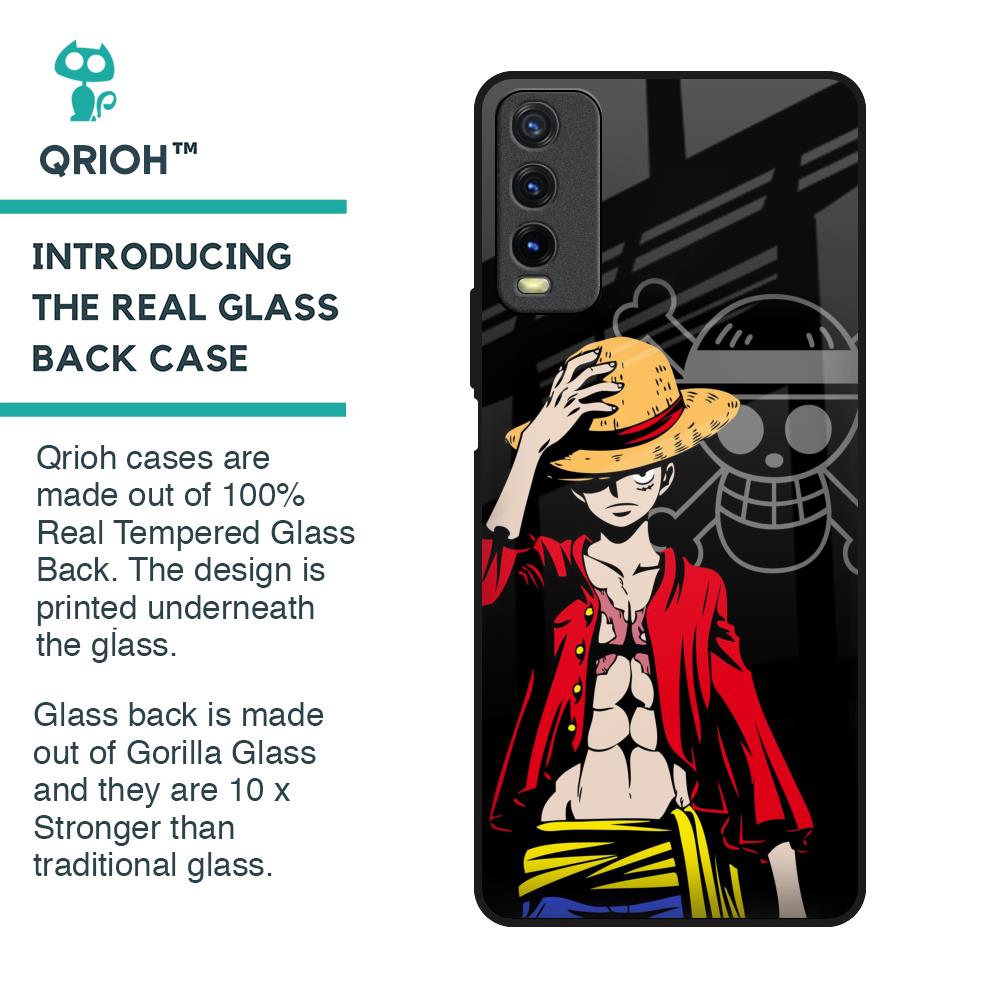 Hat Crew Glass Case for Vivo Y20