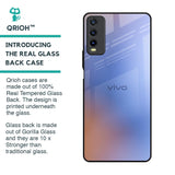 Blue Aura Glass Case for Vivo Y20