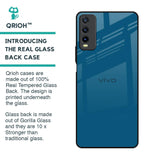 Cobalt Blue Glass Case for Vivo Y20