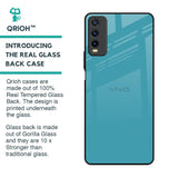 Oceanic Turquiose Glass Case for Vivo Y20