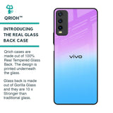 Unicorn Pattern Glass Case for Vivo Y20