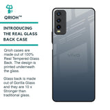 Smokey Grey Color Glass Case For Vivo Y20