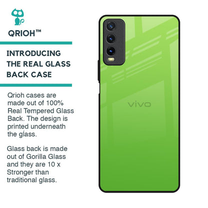 Paradise Green Glass Case For Vivo Y20