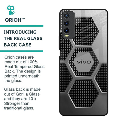 Hexagon Style Glass Case For Vivo Y20