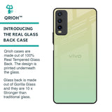 Mint Green Gradient Glass Case for Vivo Y20