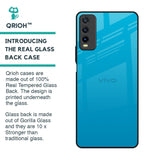 Blue Aqua Glass Case for Vivo Y20