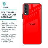 Blood Red Glass Case for Vivo Y20