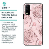 Shimmer Roses Glass case for Vivo Y20