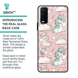 Balloon Unicorn Glass case for Vivo Y20