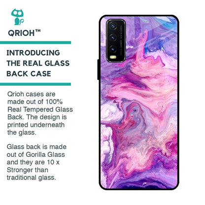 Cosmic Galaxy Glass Case for Vivo Y20
