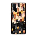 Bronze Abstract Vivo Y20 Glass Cases & Covers Online