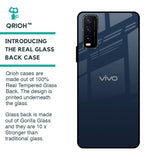 Overshadow Blue Glass Case For Vivo Y20