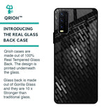 Dark Abstract Pattern Glass Case For Vivo Y20