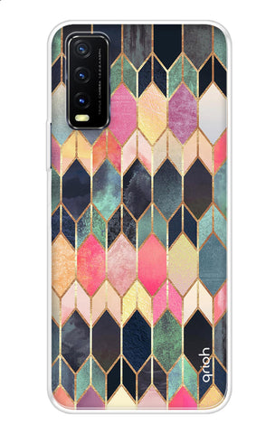 Shimmery Pattern Vivo Y20 Back Cover