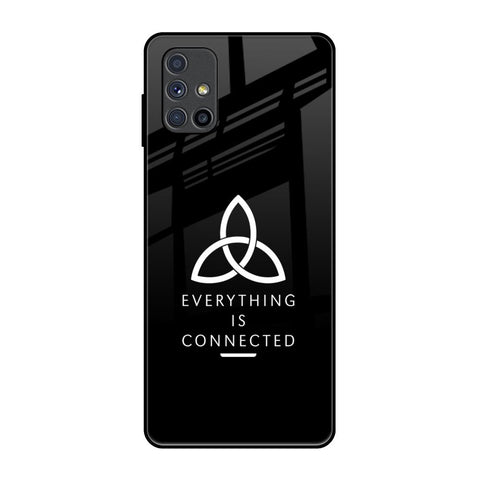 Everything Is Connected Samsung Galaxy M51 Glass Back Cover Online