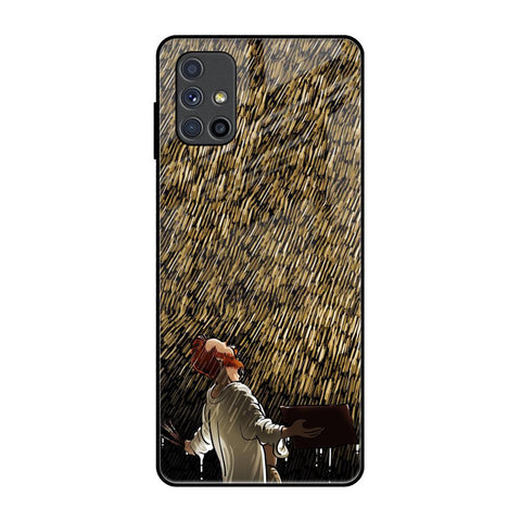 Rain Festival Samsung Galaxy M51 Glass Back Cover Online