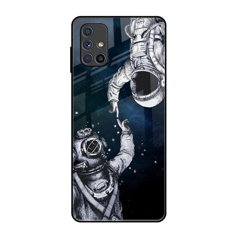 Astro Connect Samsung Galaxy M51 Glass Back Cover Online