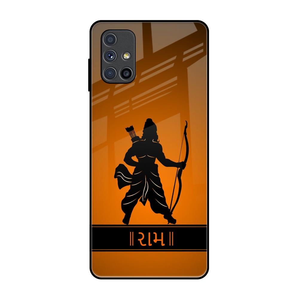 Halo Rama Samsung Galaxy M51 Glass Back Cover Online