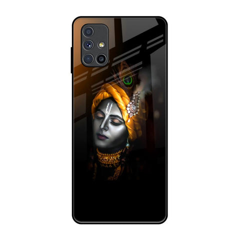 Ombre Krishna Samsung Galaxy M51 Glass Back Cover Online