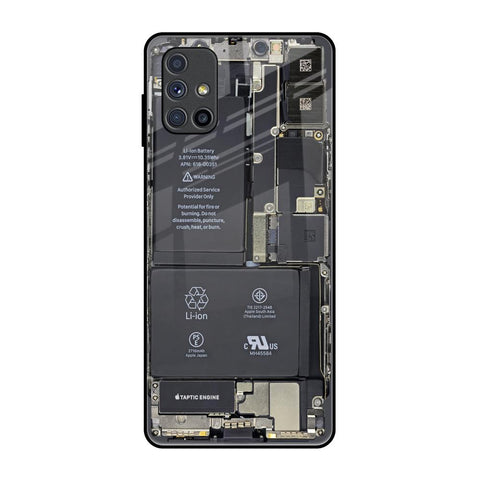 Skeleton Inside Samsung Galaxy M51 Glass Back Cover Online