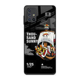 Thousand Sunny Samsung Galaxy M51 Glass Back Cover Online