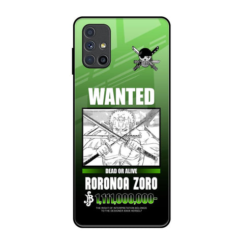 Zoro Wanted Samsung Galaxy M51 Glass Back Cover Online