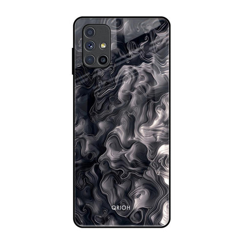 Cryptic Smoke Samsung Galaxy M51 Glass Back Cover Online