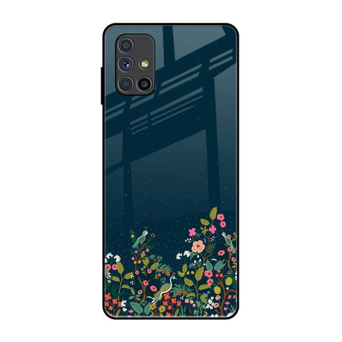 Small Garden Samsung Galaxy M51 Glass Back Cover Online