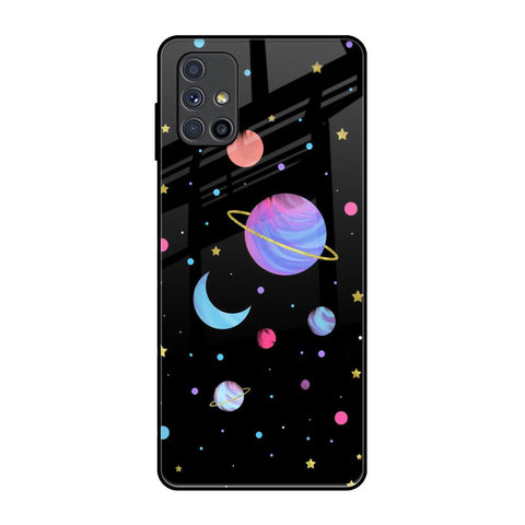 Planet Play Samsung Galaxy M51 Glass Back Cover Online